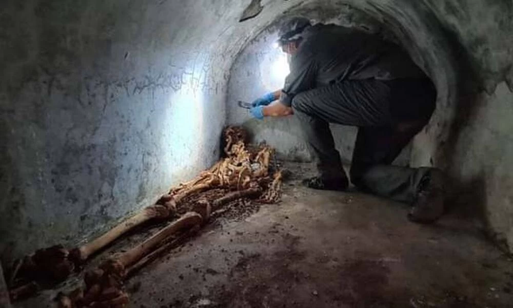Η Πομπηία δεν σταματά να μας εκπλήσσει- Βρέθηκε «μούμια» με άσπρες τρίχες και ένα αυτί